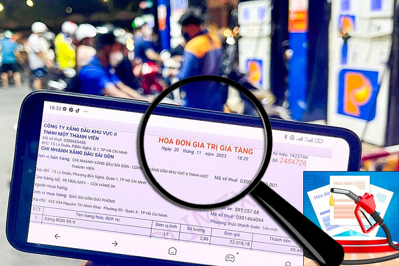 HÓA ĐƠN XĂNG DẦU
